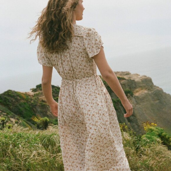 CHRISTY DAWN The Dawn Dress Floral Cream - Picture 6 of 16